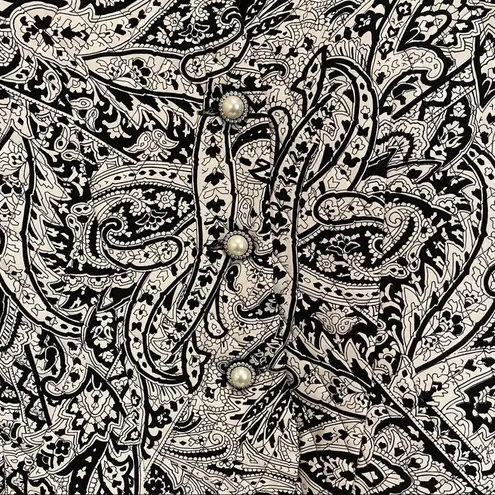 RICKIE FREEMAN TERI JON 100% Silk Button Jacket Size undefined