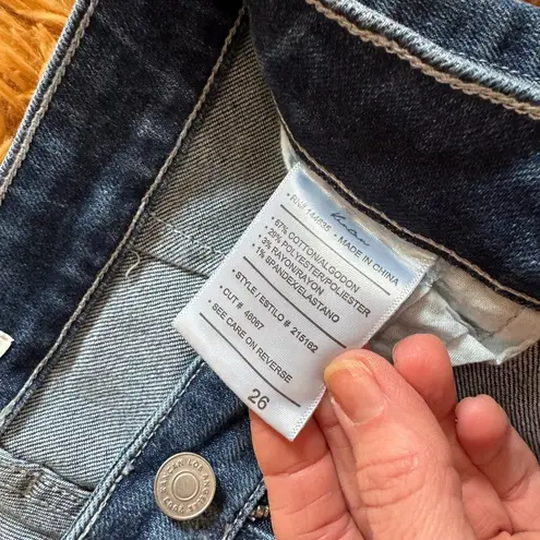 KanCan Blue Flare Wide Leg Jeans Size 26