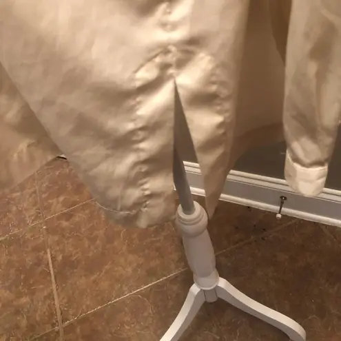 Vintage Candlelight Ivory High Neck Blouse from FML Sport Made in Hong Kong Size M