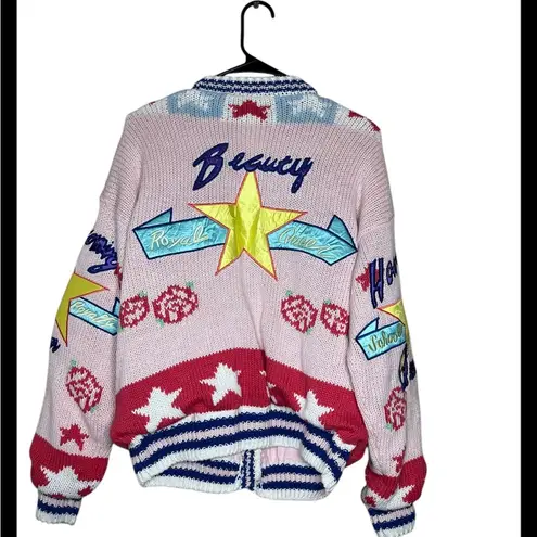 NO! JEANS American Beauty Cardigan in Pink size 3 (L) Size L