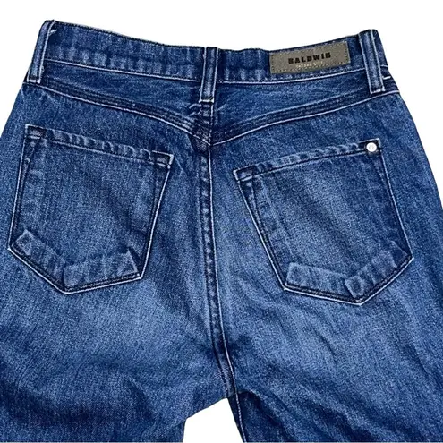 Baldwin Kansas City Therese High Rise Straight Leg Jeans Size 24