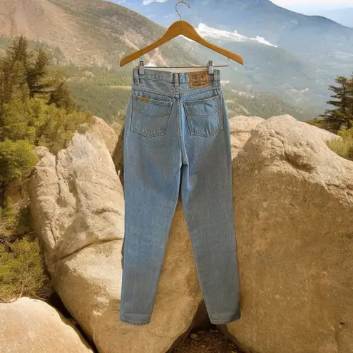 Jordache Vintage High Rise Denim Straight Leg Skinny Jeans