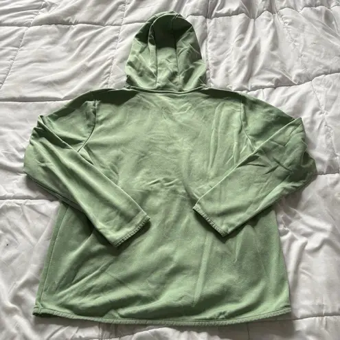 Under Armour  Womens Size Medium Mint Green Long Sleeve Fleece Loose Hoodie