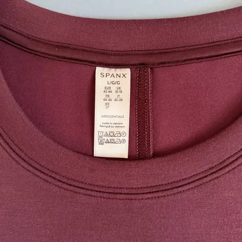 Spanx NWT  AirEssentials Mulberry Wine Maxi T-Shirt Dress
