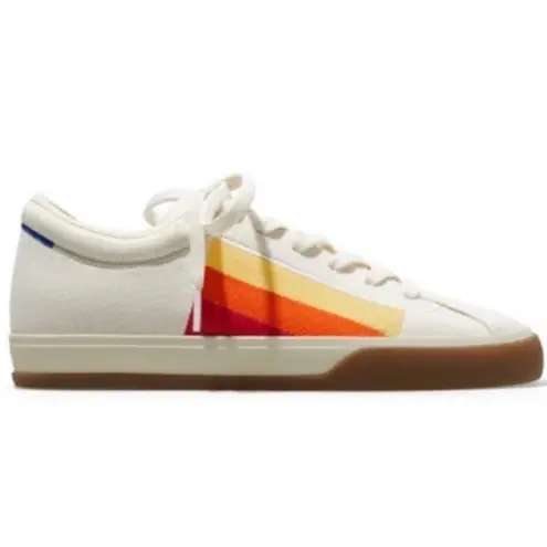 Rothy's Rothy’s The Lace Up Sneaker Yellow Candy Stripe Sneakers