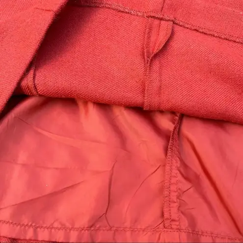 Alythea retro orange a line mini skirt M