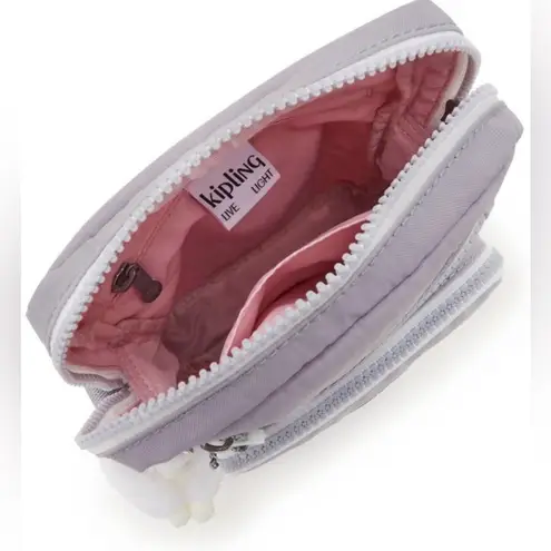 Kipling | Gunne Tender Grey | Mini Backpack W/ Fuzzy Gorilla Charm | NWT