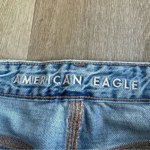 American Eagle  Distressed Mom Jeans