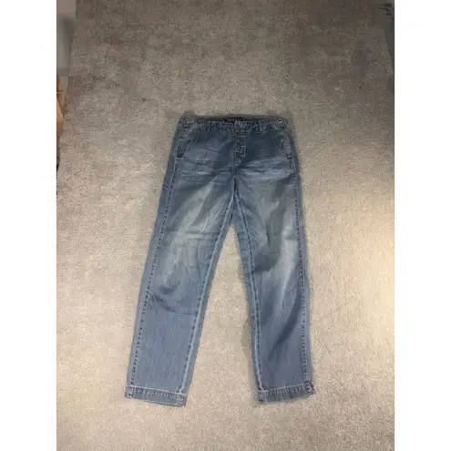 Democracy flexellent size 2 button fly relaxed fit jeans