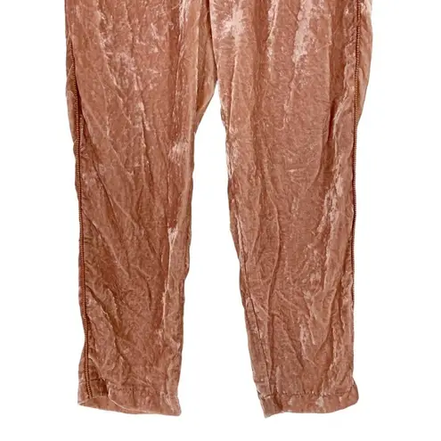 Xirena Dash Velvet Lounge Jogger Pants Size Small Pink