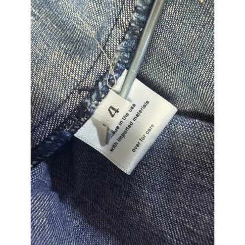 Rachel Comey Glitch Jumpsuit in Indigo Blue Denim Size 4