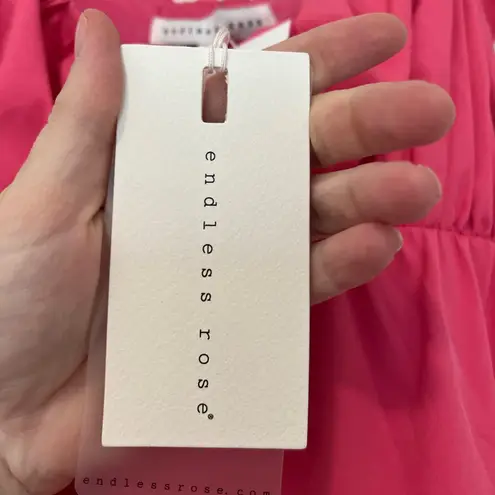 Endless Rose NWT Tiered Mini Dress Fuchsia
