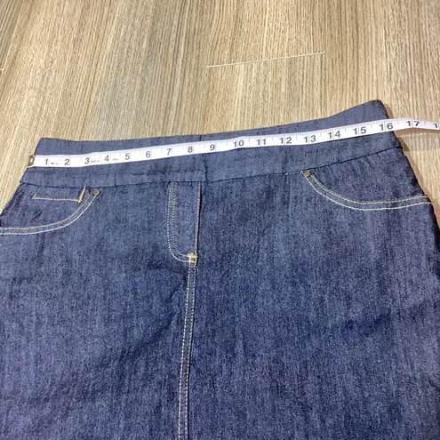 Reitmans Women’s Dark Blue Mini Skirt – Size 7