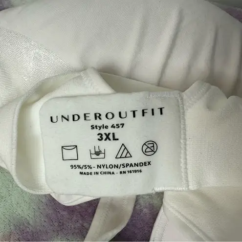 UNDEROUTFIT White Seamless Racerback Sports Bra Size undefined