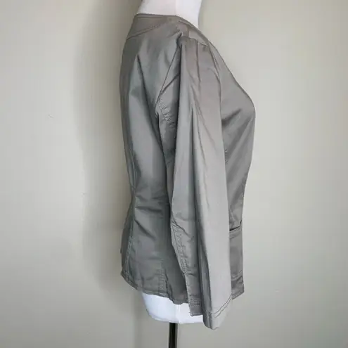 J Jill Khaki Green Jacket Blazer 8P Cotton Lady Jacket