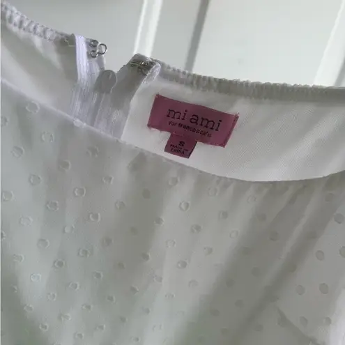 Miami  Textured White dress