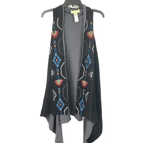 The Territory Ahead Vintage Western Aztec Open Cardigan Size Small Oversized - Image 2