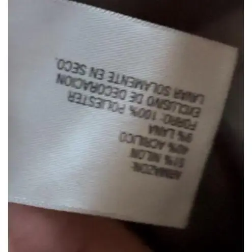 Worthington Women Black Lined Lace Pencil Skirt Elegant Classic Size 10