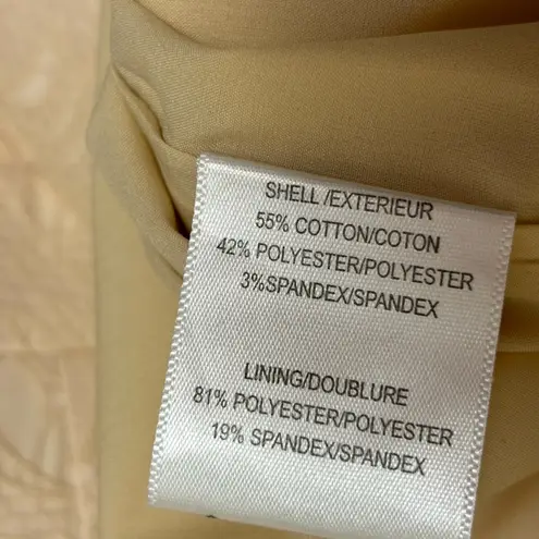 Badgley Mischka NWT Belle Cream Blush Floral Brocade Peplum Sheath Dress 10