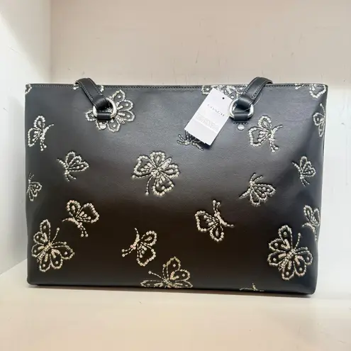 coach Station Tote Bag With Butterfly Print cck87