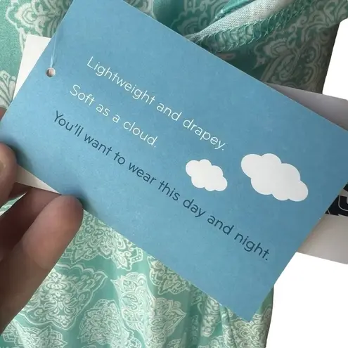 NWT MUK LUKS French Terry Weekend Story Cloud Knit Jumpsuit Size Large White