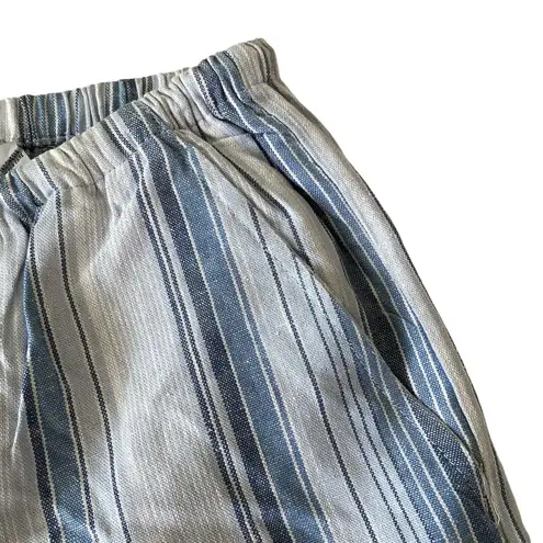 Marla Kim Linen Blend Outfit Blue