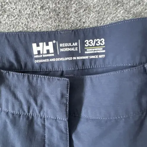 Helly Hansen Quick Dry Trousers Women's W HH 33/33 Regular Navy Blue