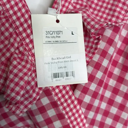 NWT Compañia Fantastica Gingham Midi Dress