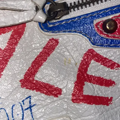 Balenciaga Agneau Classic Graffiti Reported Bag