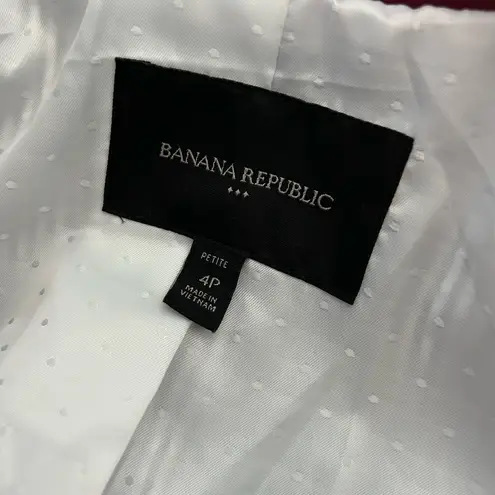 Banana Republic | Seersucker Academy Blazer Blue Size 4P