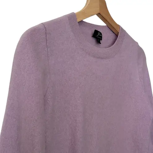 J Crew Cashmere S Slim Fit Crewneck Lavender Purple Capsule Knit Sweater