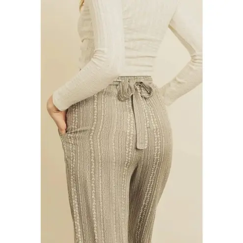 Dress Forum Boho Stripe Slouchy Jogger Pant