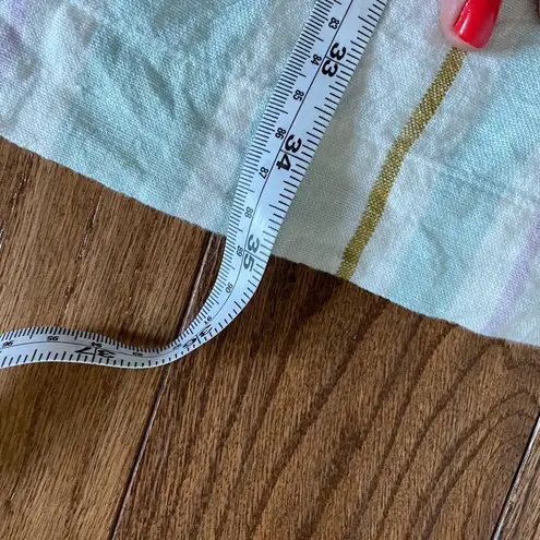 A New Day  striped ruffled sleeve shirt dress size small