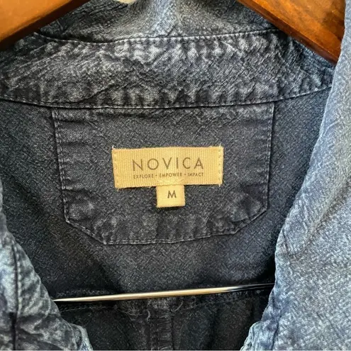 Novica Lily of The Incas Button