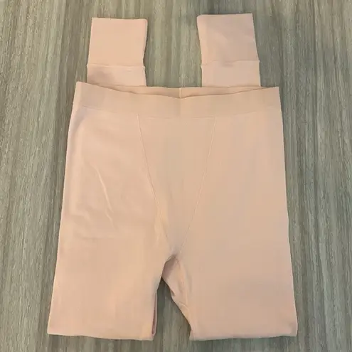 SKIMS Pointelle Logo Leggings Quartz Size Large Style # AP-LEG-0195