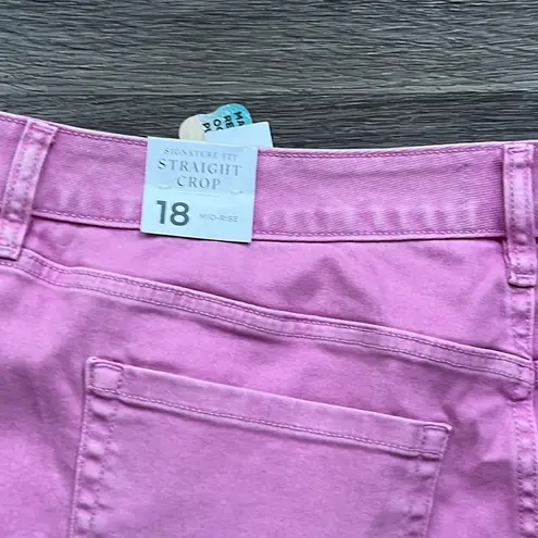 Lane Bryant  Straight Crop Jeans 18