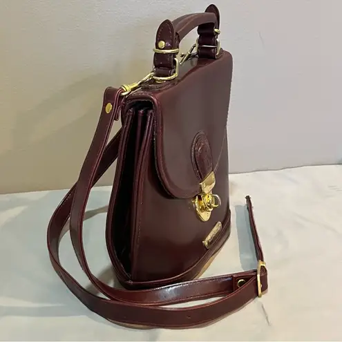 Polo  Ralph Lauren Vintage PRISTINE Horse Emblem Leather Crossbody Purse