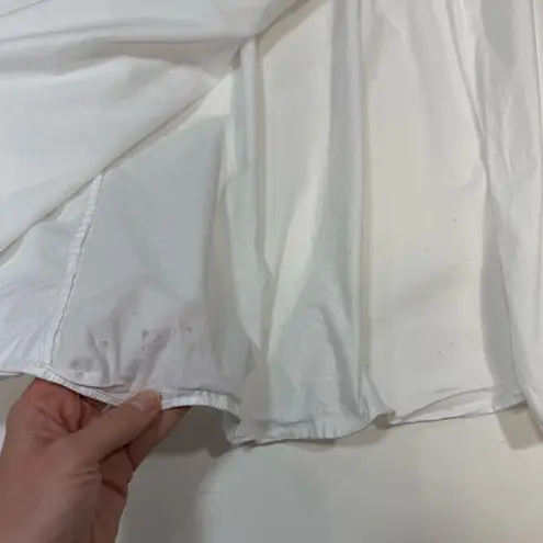 NAADAM Cotton Cashmere Hybrid Dress White