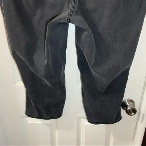 st. john's bay St. John’s Bay Faded Black Denim Capri Jeans size 22W