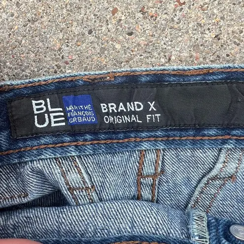 Vintage 90s Marithe Francois Girbaud High Rise V Yoke Cargo Pocket Jeans 32M Blue Size 32