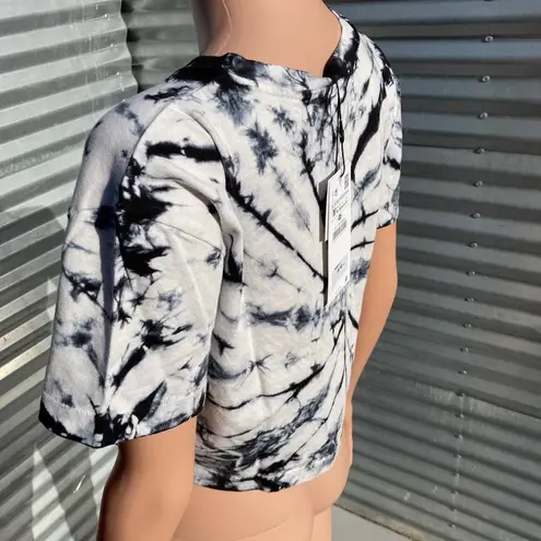 ZARA NWT  Tie Dye Cropped T-Shirt 100% Cotton