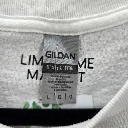 Flower Peace Pink White Boho Handmade Cotton Tshirt Large