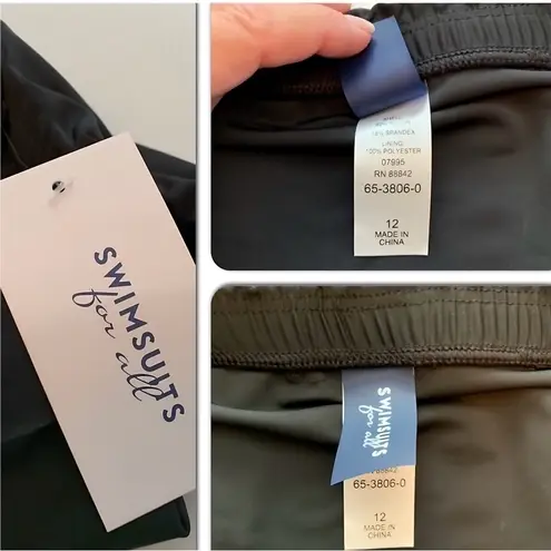 Swimsuits For All Black Chlorine Resistant A