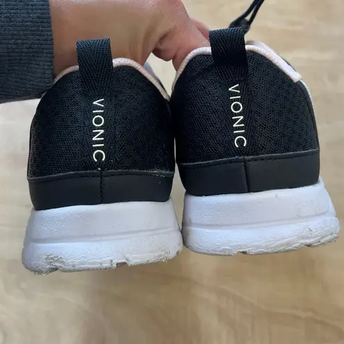 Vionic Bungee Closure Sneakers Brisk Maren Sky Orthotic Walking Sneakers - Image 8