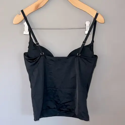 ANDIE Swim Canary Tank Swim Top in Black Size Small