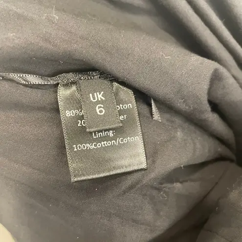 Simone Rocha Eyelet Midi Dress Sleeveless Draped Back Dress Size 2 NWT $1,770