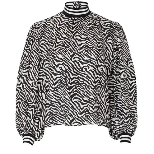 Hunter Bell Zebra Printed Sydney Top