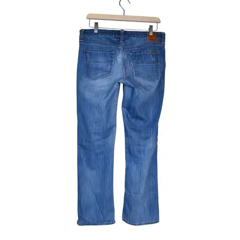 Dear John Women's 28 Straight Leg Distressed Jean