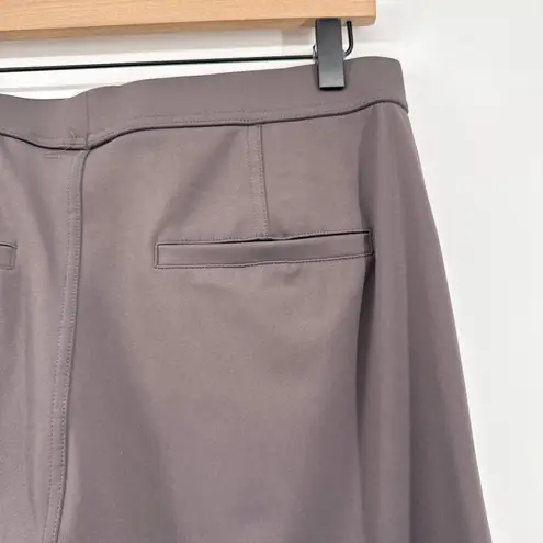 Halara Flex High Waisted Pocket Wide Leg Crepe Work Pants Petite Large