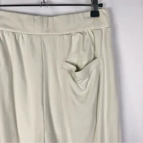 Cozy Earth Ivory White Bamboo Jogger Pant M Size M